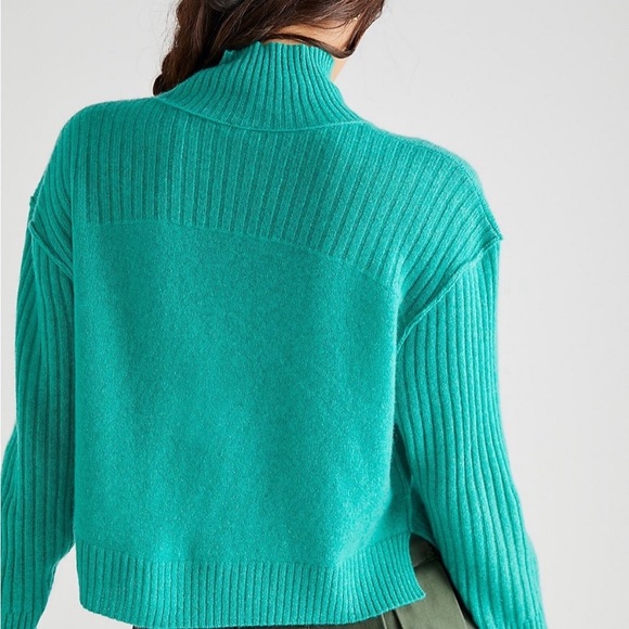 New Free people Aubrey cashmere turtleneck size XS - Picture 4 of 12